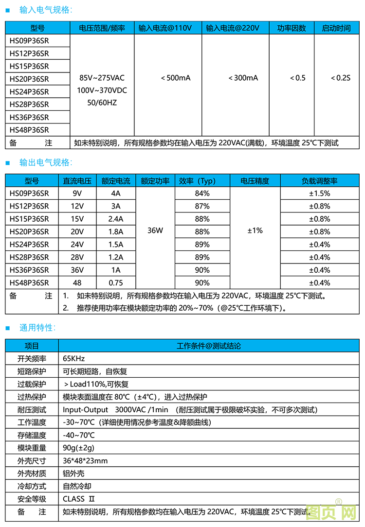 36W規(guī)格書2