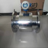DN250全不銹鋼電磁流量計四氟襯里，可以當(dāng)鏡子