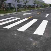 太倉雙鳳鎮冷噴劃線、車位編號噴涂、人行道室內標線價格
