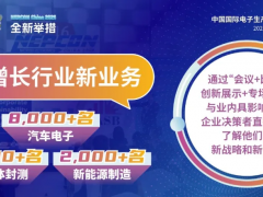 瞄準！超8,000名汽車電子、2,000名半導體封測、2,000名新能源制造買家，助力快速切入三大高增長行業