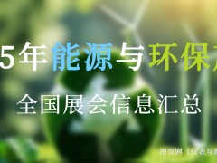 2025 必看！全國(guó)能源與環(huán)保產(chǎn)業(yè) 80+ 展會(huì)排期，引領(lǐng)綠色新潮流